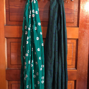 Lot of Old Navy Green Fashion Scarves
